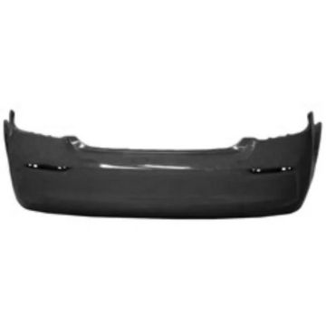 Bumper Cover Rear w/RS Pkg w/o Remote Start w/o Park Assist System Primed for Chevrolet Sonic Sedan 2017-2019