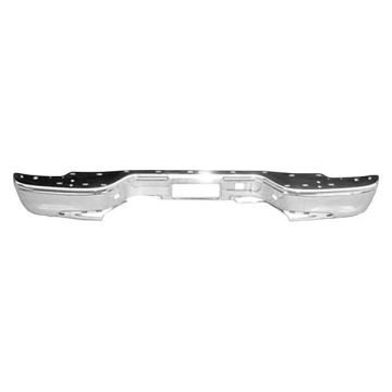Bumper Cover Rear w/o Body Cladding Chrome for Chevrolet Avalanche 1500 2500 Silverado 3500 Suburban Tahoe GMC Sierra 1500 2500 3500 Yukon XL