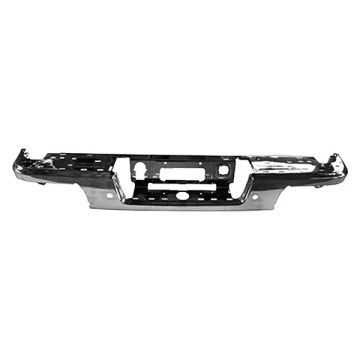 Bumper Face Bar Rear w/Parking Sensors Chrome for Chevrolet Colorado GMC Canyon