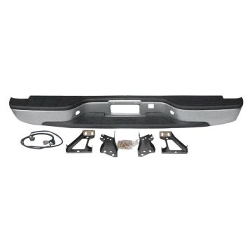 Bumper Assembly Rear Step Bumper Assembly Primed for Chevrolet Silverado 1500 Silverado 1500 Classic GMC Sierra 1500 Sierra 1500 Classic