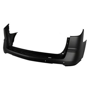 Bumper Cover Rear Upper w/Rear Object Sensors Primed for Chevrolet Traverse 2013-2017