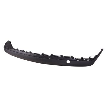 Bumper Cover Rear Lower w/o Blind Spot Sensor w/o Park Assist Single Exhaust Black for Chevrolet Equinox LT 2018-2021