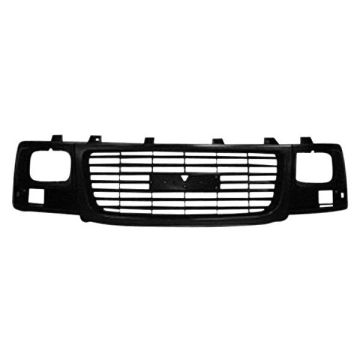 Grille Assembly Black w/Sealed Beam Headlamps for GMC Savana 1500 Savana 2500 Savana 3500