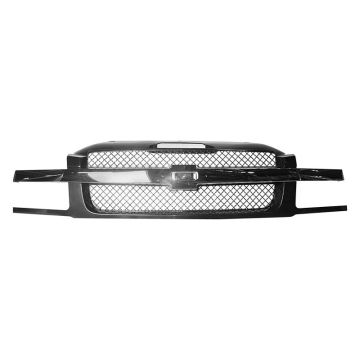 Grille Assembly Black w/RPO-41U w/Body Cladding for Chevrolet Avalanche 1500 Avalanche 2500