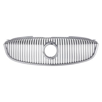 Grille Assembly w/o Mouldings Chrome for Buick Lucerne 2010-2011