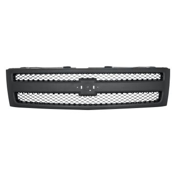 Grille Assembly Black for Chevrolet Silverado 1500 2007-2013