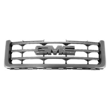 Grille Assembly Black for GMC Sierra 1500 SL SLT WT 2007-2013