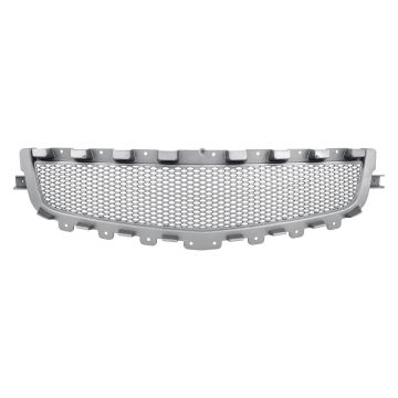 Grille Assembly Center Silver for Chevrolet Malibu 2008-2012