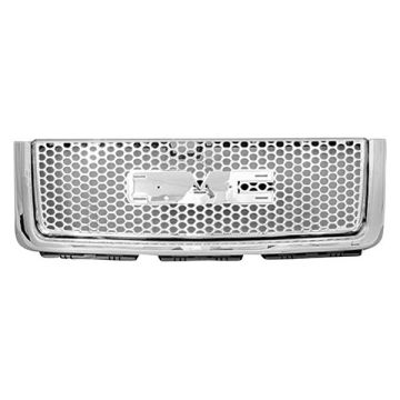 Grille Assembly Chrome/Black for GMC Sierra 1500 Denali 2007-2013