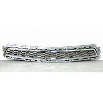 Grille Assembly Upper Chrome/Gray for Chevrolet Malibu LTZ 2013