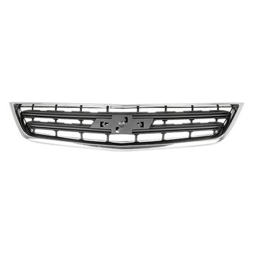 Grille Assembly Matte Black w/Chrome Molding for Chevrolet Impala Eco LS 2014-2019