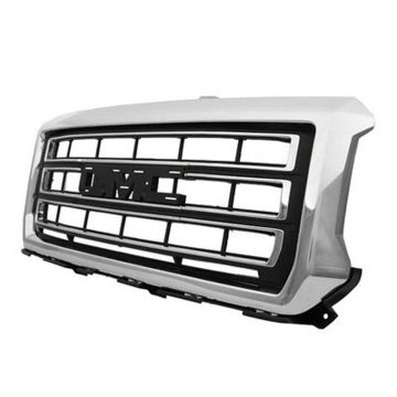 Grille Assembly w/o All Terrain Pkg w/o Z71 Pkg for GMC Sierra 1500 SLT SLE 2014-2015