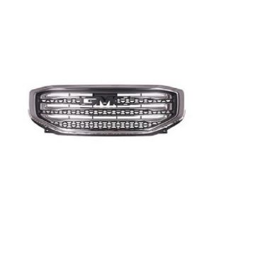 Grille Assembly w/Chrome Surround w/o All Terrain Pkg for GMC Acadia SLT SLE 2017-2019