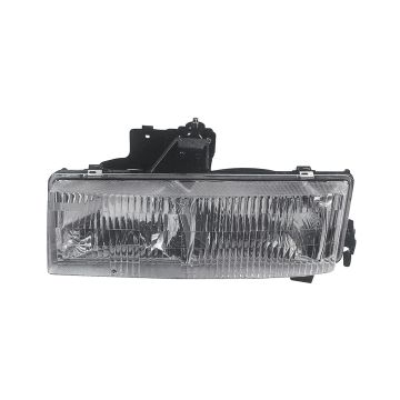 Headlight Assembly Composite Left Late Design for Chevrolet Express 1500 Express 2500 Express 3500 GMC Savana 1500