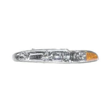 Headlight Lens Housing Left w/o Bulbs for Oldsmobile Intrigue 1998-2002