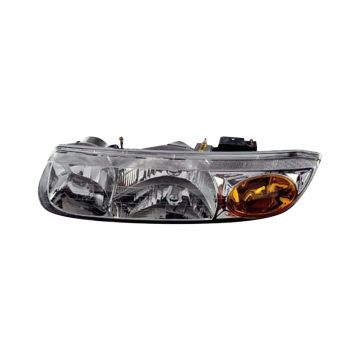 Headlight Assembly Composite Left Includes Park/Signal Lamps for Saturn SL SL1 SL2 SW2