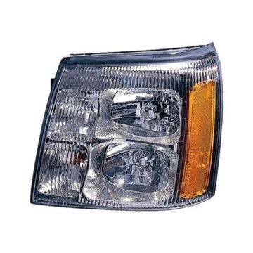 Headlight Assembly Composite Left for Cadillac Escalade 2002