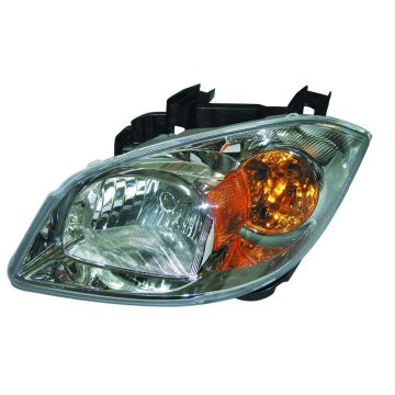 Headlight Assembly Composite Left Clear w/Bracket for Chevrolet Cobalt Base LT LS LTZ 2005-2010