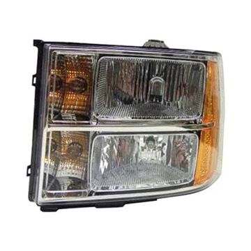 Headlight Assembly Composite Left for GMC Sierra 1500 Sierra 2500 HD Sierra 3500 HD