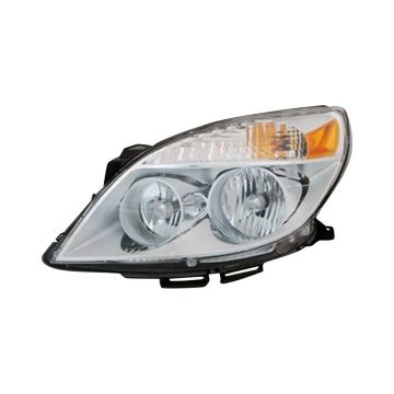 Headlight Assembly Composite Left From 4-12-07 for Saturn Aura 2007-2009