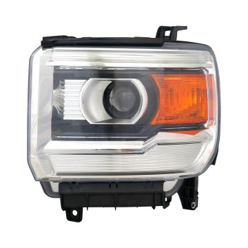 Headlight Assembly Composite Left Halogen for GMC Sierra 1500 Sierra 2500 HD Sierra 3500 HD