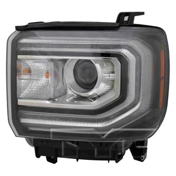 Headlight Assembly Composite Left HID for GMC Sierra 1500 Sierra 1500 Limited