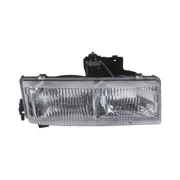 Headlight Assembly Composite Right Late Design for Chevrolet Express 1500 Express 2500 Express 3500 GMC Savana 1500