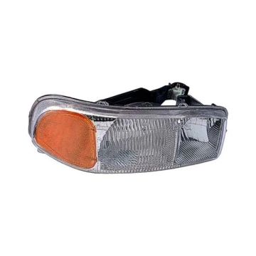 Headlight Assembly Composite Right for GMC Sierra 1500 Sierra 1500 Classic Yukon Yukon XL 1500