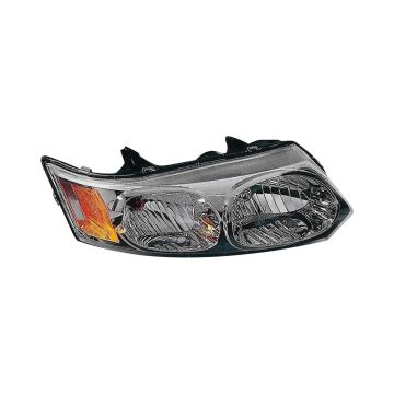 Headlight Assembly Composite Right w/o Bulbs for Saturn Ion Sedan 2003-2007