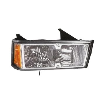 Headlight Assembly Composite Right w/Chrome Bezel Extreme for Chevrolet Colorado 2005-2008