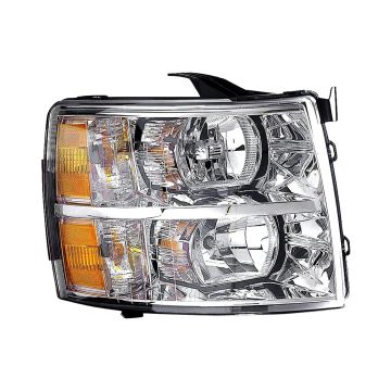Headlight Assembly Composite Right for Chevrolet Silverado 1500 Silverado 2500 HD Silverado 3500 HD