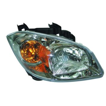 Headlight Assembly Composite Right Clear w/Bracket for Chevrolet Cobalt Base LT LS LTZ 2005-2010