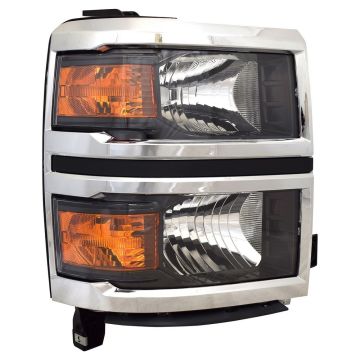 Headlight Assembly Composite Right Halogen for Chevrolet Silverado 1500 LT WT 2014-2015