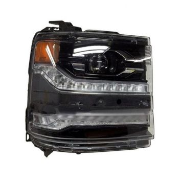 Headlight Assembly Composite Right LED for Chevrolet Silverado 1500 2016-2018