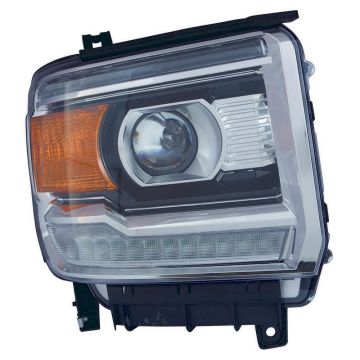 Headlight Assembly Composite Right HID 1st Design for GMC Sierra 2500 HD Sierra 3500 HD