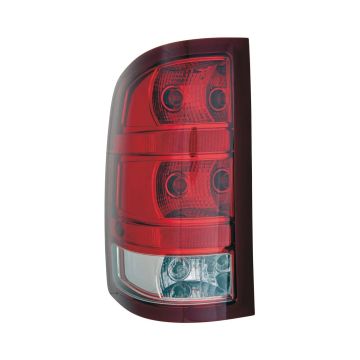Tail Light Assembly Left Single Rear Wheels 2nd Design for GMC Sierra 1500 Sierra 2500 HD Sierra 3500 HD