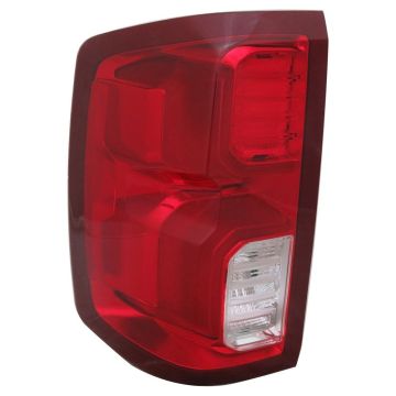 Tail Light Assembly Left w/LED Accent Light w/o Z71 Pkg w/o High Desert Pkg for Chevrolet Silverado 1500 2016-2018