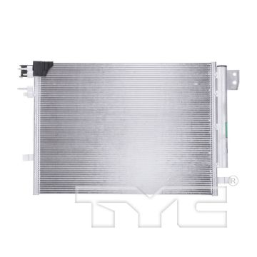 A/C Condenser w/o Transmission Oil Cooler for Cadillac ATS 2013-2015