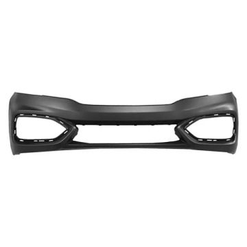 Bumper Cover Front Primed for Honda Civic Coupe LX EX EX-L Touring DX HF Natural Gas SE 2014-2015