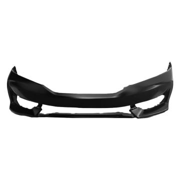 Bumper Cover Front w/o Parking Sensors Primed for Honda Accord Coupe 2016-2017
