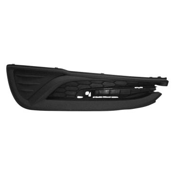 Bumper Insert Front Left Fog Lamp Opening Cover w/o Fog Lamps for Honda Civic Sedan 2013-2015