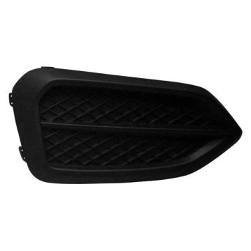 Bumper Insert Front Left Fog Lamp Opening Cover w/o Fog Lamps for Honda Civic Coupe 2014-2015