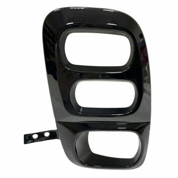 Bumper Insert Front Left Fog Lamp Bezel Gloss Black for Honda Odyssey Touring Elite Sport Black Edition 2021-2024