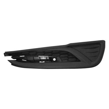 Bumper Insert Front Right Fog Lamp Opening Cover w/o Fog Lamps for Honda Civic Sedan 2013-2015