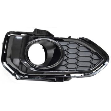 Bumper Insert Front Right Fog Lamp Bezel w/Fog Lamps for Honda Fit Sport EX EX-L 2018-2020