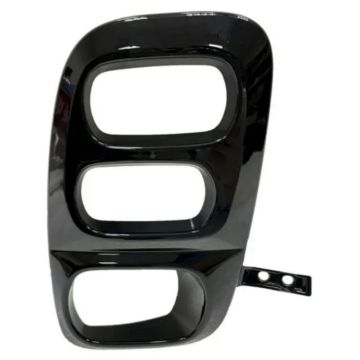 Bumper Insert Front Right Fog Lamp Bezel Gloss Black for Honda Odyssey Touring Elite Sport Black Edition 2021-2024