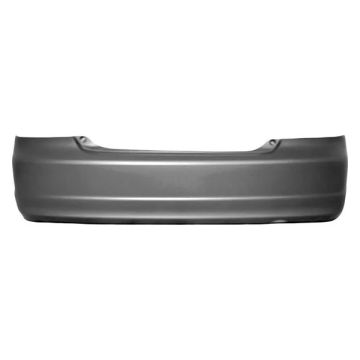 Bumper Cover Rear Primed for Honda Civic Coupe 2001-2003