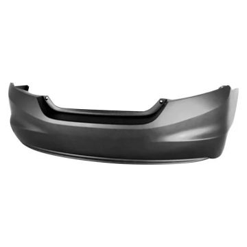 Bumper Cover Rear Primed for Honda Civic Coupe LX EX DX EX-L GX HF Touring Natural Gas 2012-2013