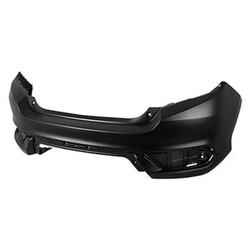 Bumper Cover Rear Primed for Honda Civic Coupe 2016-2020
