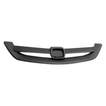 Grille Assembly Black for Honda Civic Coupe 2001-2003